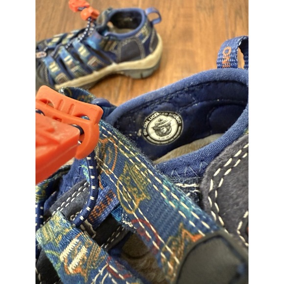 Keen Sandals Little Boys 9 Blue Smokey Bear Newport H2 Washable Outdoor Water - Picture 9 of 12